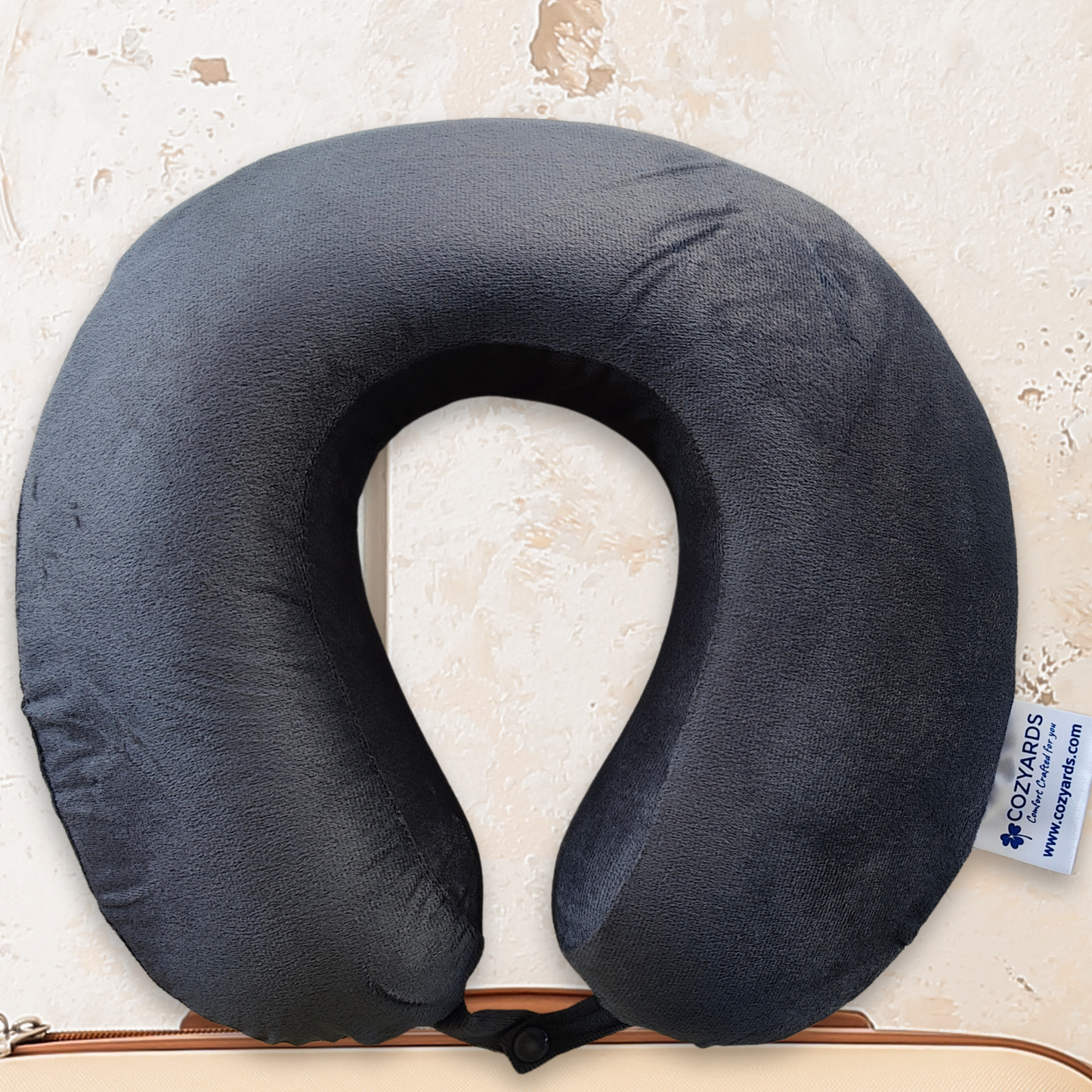 COZYARDS Memory Foam Travel Neck Pillow