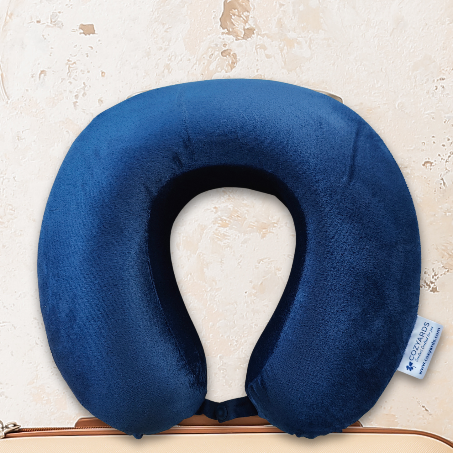 COZYARDS Memory Foam Travel Neck Pillow