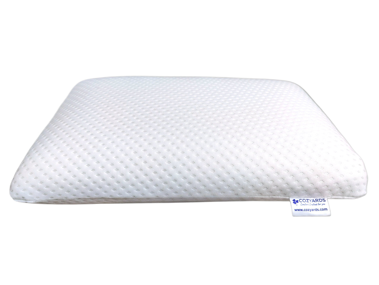 COZYARDS™ Standard Size - White -Memory Foam Pillows for Side and Back Sleepers